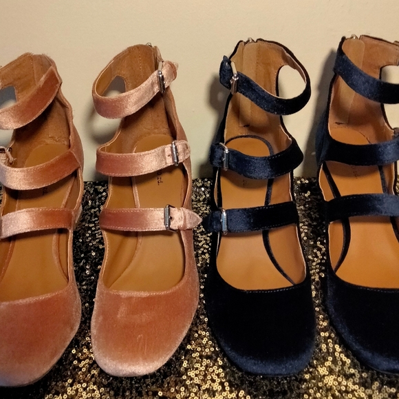 Indigo Shoes - Mary Jane Shoes